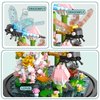 OLTLYUNH Insects Flower Building Set,Adult Mini Animals Friend Set,Insect Collection Gift for Kids,Party Favors Bugs Building Block Kit,Valentines New Year Birthday Gift for Boys Girls(Dragonflies)