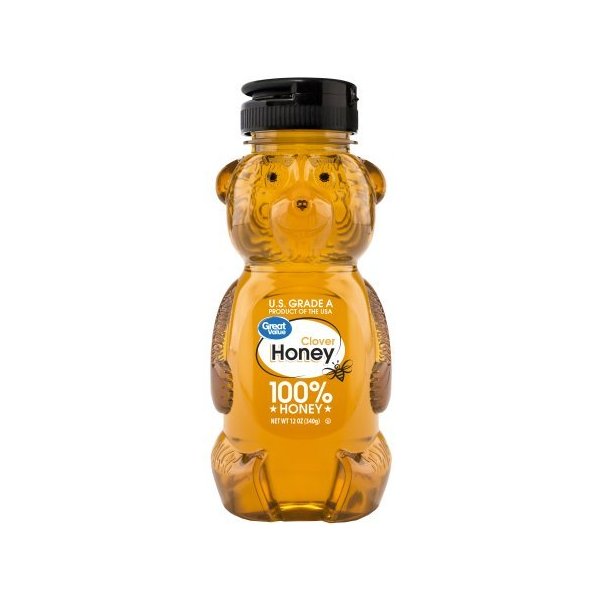 Great Value Clover Honey, 12 oz