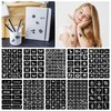 16 Sheets Henna Tattoo Stencils Reusable for Women Girls and Kids, 220+ PCS Tattoo Templates, Airbrush Tattoo Stencil