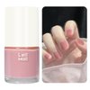 COSMOO Nude Color Quick Dry Nail Polish, Nude Pink Air Dry Nail Lacquer for Nail Art Varnish