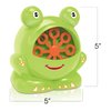 ArtCreativity Frog Bubble Machine for Kids (Pack of 2) Includes 2 Bubble Blowing Machine and 2 Bottles of Solution, Summer Outdoor Toys, Party Favor Activity - Best Gift for Boys, Girls, and Toddlers