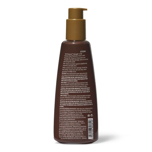 Silk Elements Heat Protection Creme, Anti-Frizz, Smoothing, Coconut Oil and Silk, Relaxed or Natural Hair