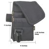 CLC Custom Leathercraft 1104 Construction Multi-Purpose Poly Tool Holder, Cell Phone Holder