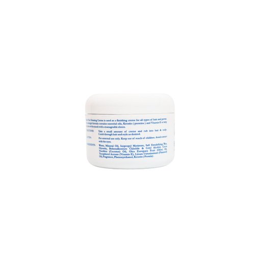 RUBEE Hair Dressing Creme 8 oz. 3pk - Hair Styling Cream - Smooth &amp; Shine Cream for all Hair Type