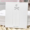 Doromy 200 Pcs Kraft Paper Hair Clip Display Cards Hair Barrettes Display Holder Jewelry Hair Bow Holder Cards 6.3X7.3cm for Hair Accessories Displaying Organizing Packaging