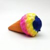 Magik Scented Jumbo Squishies Unicorn Bear Ice Cream Cone Galaxy Toys Cute Slow Rising Squishy Kids Children Adult for Holiday and Stress Relieve (Ice Cream Pink/Yellow/Blue, 7.48 x 4.13 Inch)