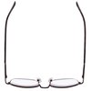 EYEGUARD 2 Pairs Spring Hinge Reading Glasses for Men Women Readers 3.50