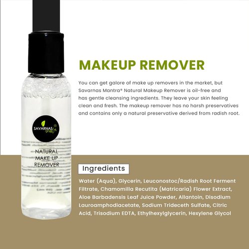 Savarnas Mantra Natural Makeup Remover