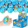 24 Pack - Globe Mini Soft Foam Earth Squeeze Balls, 2.5" Squeezable World Toy Stress Relief Bulk Educational Novelties for Kids, School, Classroom, Party Favors, Rewards