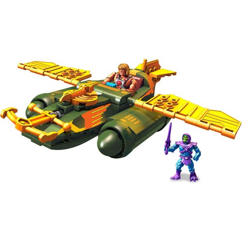 Mega Construx Heroes Wind Raider Attack Micro Action Figure Building Set