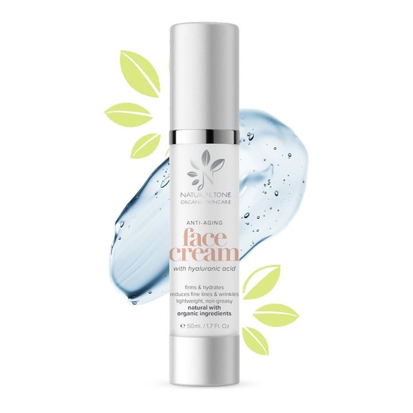 Anti-Aging Face Cream with Hyaluronic Acid 1.7oz