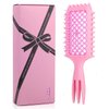 Curly Hair Brush, Curly Hair Comb for Shaping&Defining,Vented Hair Brush for Wet or Dry Hair Detangling Brush,MInovel 2024 Newest