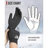 BORLENI Glove Liners - Lightweight Riding Gloves Liners for Motorcycle,Cycling Hiking,Sporting,Driving,Running,Skiing for Men Women