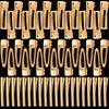 LEOBRO Gold Hair Clips, 50PCS Alligator Barrettes for Women, Girls, Crafts, DIY Hair Bows