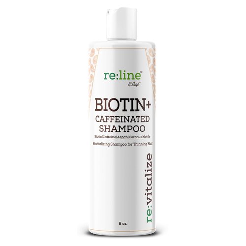 Biotin Shampoo For Hair Growth Natural Caffeine Hair Loss Treatment Shampoo For Thinning Hair Thickening DHT Blocker For Men Women Sulfate Free Safe On Color Treated Hair Coconut + Argan Oil