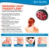 Wolezek Red Light Therapy, 18 LEDs Red Light Therapy for Body and Face with 660nm Red and 850nm Near-Infrared Combo Wavelength, Infrared Light Therapy Lamp Device for Skin Care Pain Relief (Only Bulb)