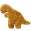 Isaacalyx Dino Nugget Pillow, 14 inch Soft Dinosaur Chicken Nuggets Pillow for Birthday Gifts, Dinosaur Theme Party Decorations (Tyrannosaurus Rex, Small)