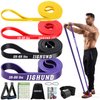 Resistance Bands, Pull Up Assistance Bands Pull Up Bands Exercise Bands for Men Women, Workout Bands for Working Out, Muscle Strength Training, Body Stretching