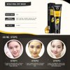 KlsyChry 24k Gold Mask Collagen Peel off Face Mask Blackhead Remover Facial Mask Mud Anti Wrinkle Skin Care Face Lifting Firming Moisturize 60g
