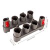 RTop Docking Station Accessory Holder Attachments Organizer for Dyson V15 V7 V8 V10 V11 SV10 SV11 Vacuum Cleaner (2 Pack, 10 Storage Adapters)