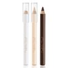 Apooliy 3Pcs Eyebrow Pencil Eyeliner Contour Set, Waterproof Long Lasting Brow Pen, Smooth White Eyeliner,Translucent Contour Pen,3 Colors Makeup Pencil