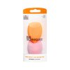 Real Techniques Iconic Blend + Set Makeup Sponge Duo, Makeup Blending Sponges, For Liquid, Cream, & Powder, Cloud Skin, Powder Sponge & Foundation Sponge, Packaging May Vary, 2 Count