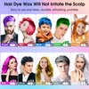 Temporary Silver Gray Hair Color Dye Wax for Kids & Men Women, Washable Hair Dye Styling Clay Party Hair Makeup Gifts for 3 4 5 6-8-10-12 Years Old Girls Kids & Men Women
