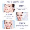 TISHEDO Face Mask Skin Care Moisturizing Facial Mask with vitamin C Sheet Mask Skin Care Products for Women, Man Daily Hydrating Soothing Firming(Pack of 5)