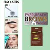 Mina ibrow Hair Color Medium Brown|Natural Spot coloring Hair Tinting Powder, Water and Smudge Proof | No Ammonia, No Lead with 100% Gray Converge|Vegan and Cruelty free