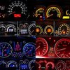 BlyilyB 10-Pack Red T5 2721 37 74 Wedge Led Bulb PC74 Twist Sockets Replacement Dash Dashboard Lights Instrument Panel Cluster LEDS Lamps
