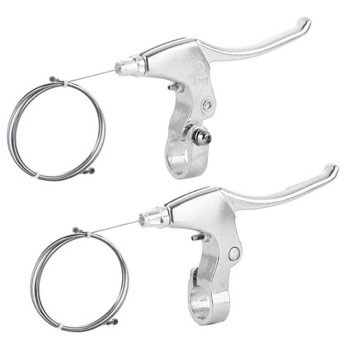 chooee Bicycle Brake Lever,Mountain Bike Handlebar Brake Lever for MTB, Silver