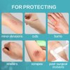Dimora Transparent Film Dressing with Pad 50 Pack, 2.3"x2.7" Waterproof Adhesive Bandages Post Surgical Wound Cover Barrier Film
