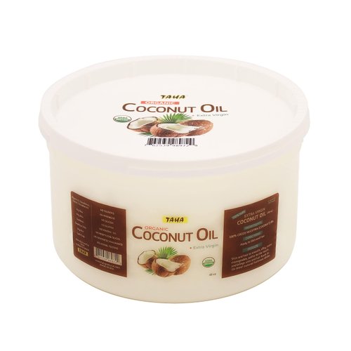 Taha Coconut Oil, Extra Virgin, All-in-One Nourishment for Hair &amp; Body, Protecting &amp; Moisturizing...