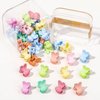 Small Colorful Claw Hair Clips - 40Pcs Mini Strong Grip Hair Accessories for Toddler Girls