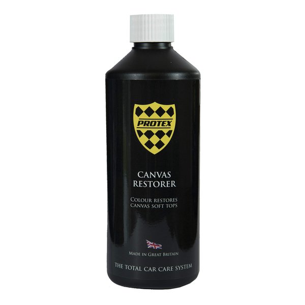 PROTEX World Convertible Soft Top Canvas Restorer Black 1ltr. - Colour Restores Like New