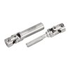 INJORA Drive Shaft D-Shaped Hole Stainless Steel Center Drive Shaft for Axial SCX24 JLU C10 Bronco 1/24 RC Crawler Upgrade Parts