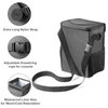 Ryhpez Car Trash Can with Lid - Car Trash Bag Hanging with Storage Pockets Collapsible and Portable Car Garbage Bin