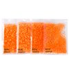 BLINGINBOX Flatback Rhinestones Round Gems, 1440pcs Neon Gems Non Hotfix Crystal Rhinestones,New Orange Neon,SS20.