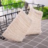 6 Pack Soap Exfoliating Bag Natural Soap Saver,Soap Savers for Bar Soap,Natural Sisal Fiber Soap Bags for Foaming and Drying The Soap,Organic Soap Bag for Shower Bath