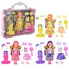 Forest & Twelfth Fairy Figurines Dolls & Accessories Set in Plastic Carrying Case with Handle 5.75" Fairy Mini Dolls for Girls Toys, Fun Fairy Party Favors, Fairy Birthday Party Gifts
