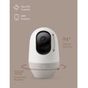 nooie Baby Monitor with Camera 2 Pack,WiFi Baby Monitor Camera,360-degree1080P,Smart Baby Camera with Motion Tracking,Night Vision,Two Way Audio&Sound Detection,Works with Alexa,SD Card and Cloud