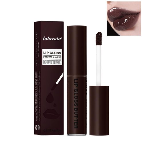 BEUKING Butter Jelly Lipstick Mirror Moisturizing Lip Stain Day/Night Hydrating Beauty Color Long Lasting Coloring Charming Smooth Silk High Pigment Waterproof Lip Glaze for Fuller-looking Lips (11#)