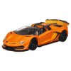 Matchbox Collectible Die-Cast Moving Parts Vehicle - Orange and Black Sports Car - 2019 Inspired by Lamborghini SVJ Roadster