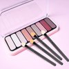UorPoto Foam Eyeshadow Applicators Double Sided Sponge Tip Reusable，20Pcs Professional Organic Long Handle Washable Makeup Eye Shadow Brush Set