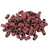 GREEN FABWOOD 100 pcs Professional Sanding Bands for Nail Drill Nail Manicure Sanding Bands Grit File Sand Piece Set (#180)