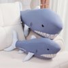 XIYUAN 23.6 inch Shark Stuffed Animal,Soft Shark Cushion Pillow Shark Plush Pillows,Cute Children’s Boys and Girls Room Decoration Bedtime Gift (Blue 23.6In)