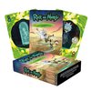 AQUARIUS Rick and Morty Playing Cards – Rick and Morty Themed Deck of Cards for Your Favorite Card Games - Officially Licensed Rick and Morty Merchandise & Collectibles, Green, 2.5 x 3.5