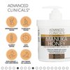 Advanced Clinicals Manuka Honey Cream Face Moisturizer & Body Butter Lotion For Dry Skin | Firming & Hydrating Miracle Balm Skin Care Moisturizing Lotion For Women, Wrinkles, & Sun Damaged Skin, 16oz
