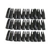 JIEXI HWYP Plastic Arrow Nocks for 11/32" Compound Bow Arrows Pack of 50 (Black)