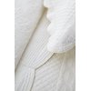 Sage Garden Luxury Pure Cotton Quilted Standard Pillow Sham 20'' x 26'', Ivory